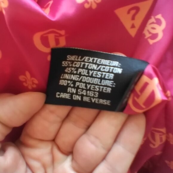 Awesome Pink Short Trench Coat by GUESS - Picture 6 of 8